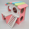 Hamster color swing hamster toy nest seesaw Rainbow Bridge pet